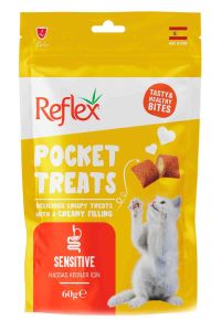 Reflex Pocket Treats Sensitive Kedi Ödül Maması 60gr