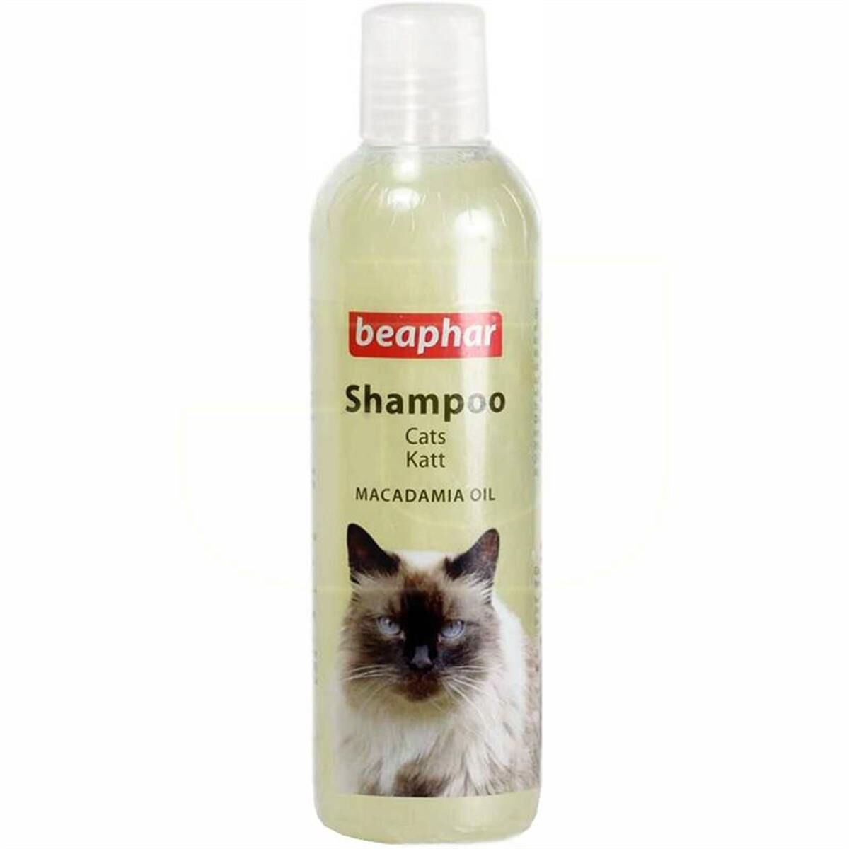 Beaphar Macadamia Yağlı Tüy Onarıcı Kedi Şampuanı 250ml