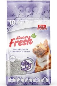 Always Fresh Lavanta Kokulu Topaklanan Kedi Kumu 10lt