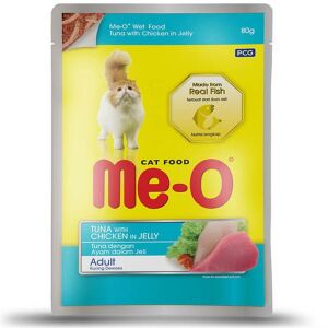 Me-O TON BALIK&TAVUK KEDİ YAŞ MAMA 80GR