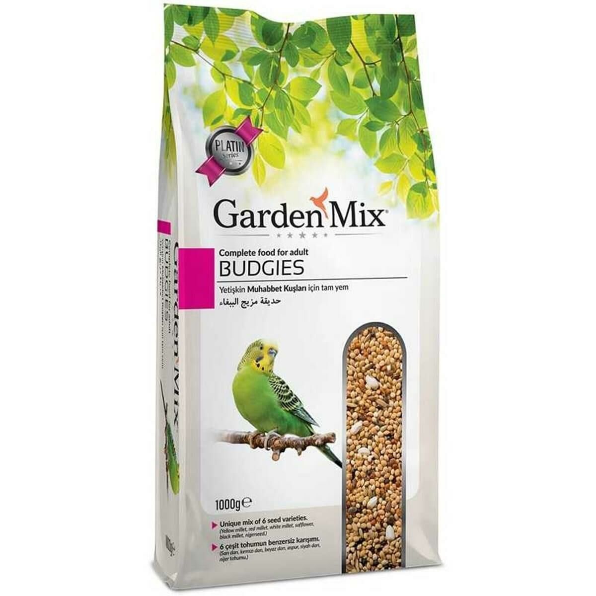 GardenMix Platin Muhabbet Kuşu Yemi 1kg