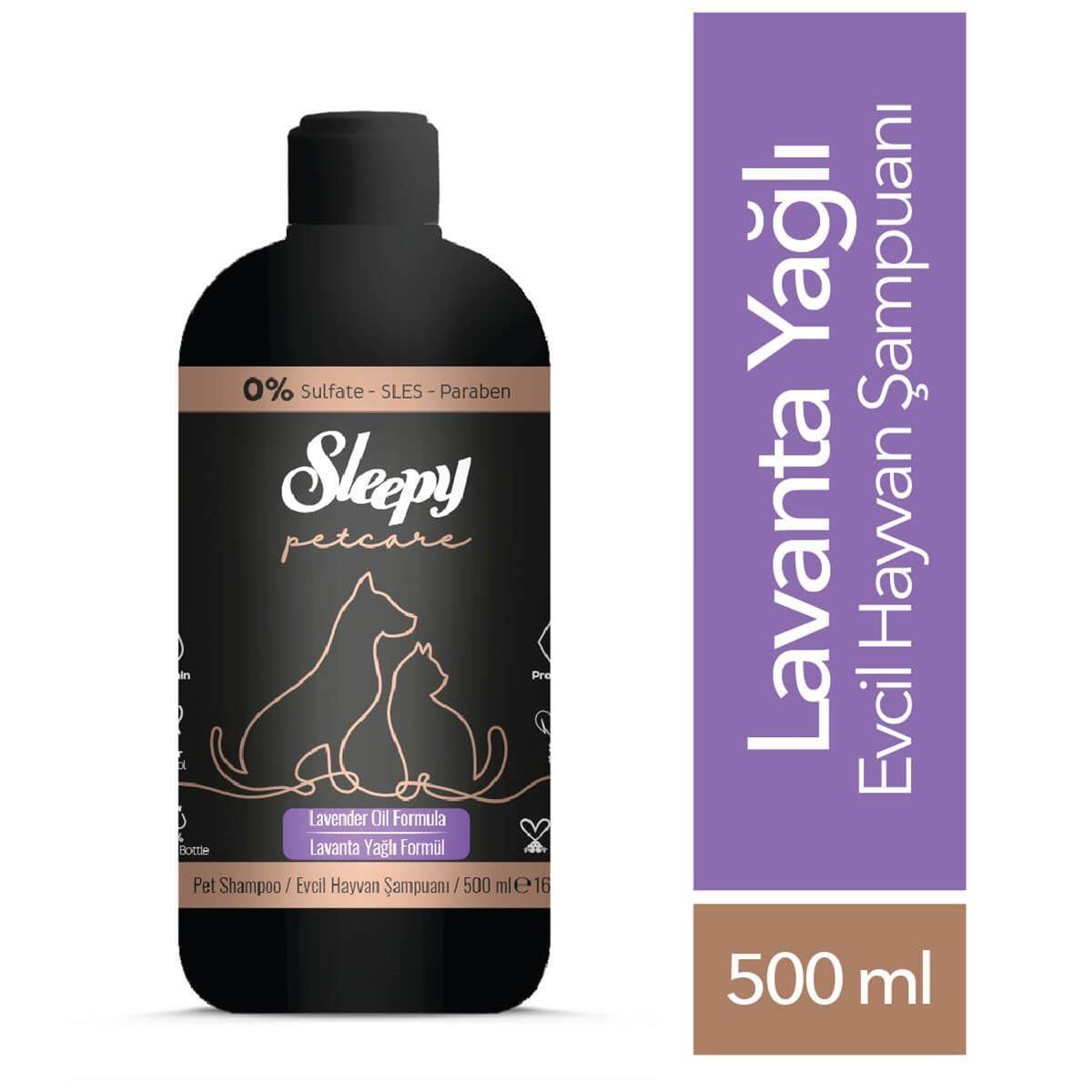 Sleepy Petcare Lavanta Yağlı Pet Şampuanı 500ml