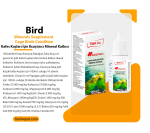 Biolive Kuşlar İçin Kızıştırıcı Vitamin 50ml