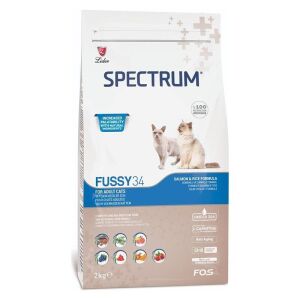 Spectrum Fussy 34 Somonlu Seçici Kedilere Özel Yetişkin Kedi Maması 2kg