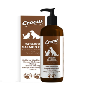 Crocus Salmon Oil Kediler ve Köpekler İçin Somon Yağı 200ml