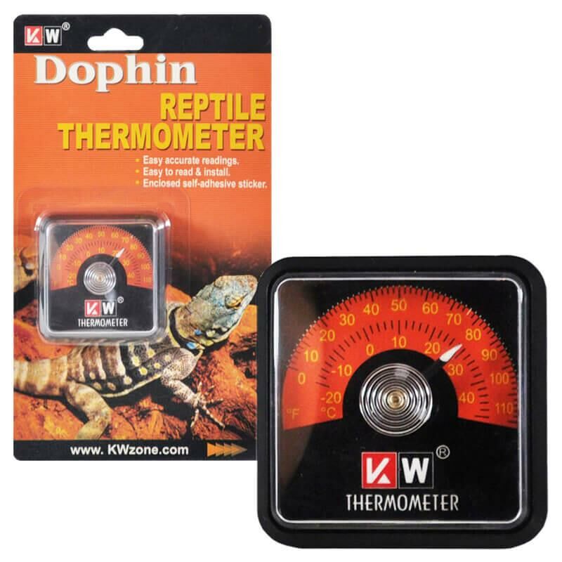 Dophin Reptile Thermometer Sürüngen Teraryum Termometresi