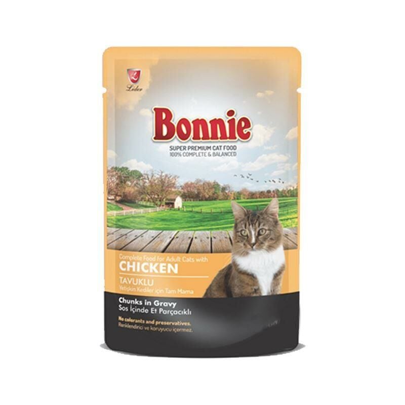 BONNIE KONSERVE POUCH TAVUK 85GR