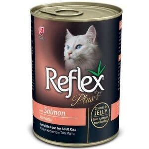 Reflex Plus Somonlu Jöle İçinde Kedi Konservesi 400gr