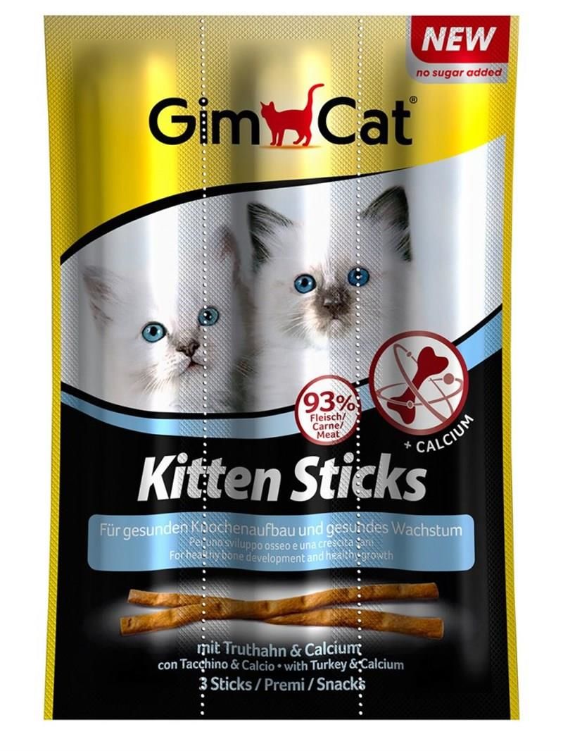 Gimcat Kedi Ödül Çubuğu Sticks Kitten Hindi 3x3gr