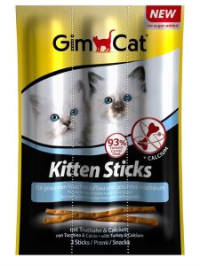 Gimcat Kedi Ödül Çubuğu Sticks Kitten Hindi 3x3gr