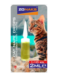 ZONAKS CAT NAPE DROPS 2ML