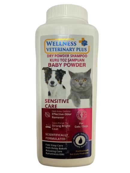 WELLNESS VETERİNARY PLUS BABY POWDER KURU TOZ ŞAMPUAN 150GR