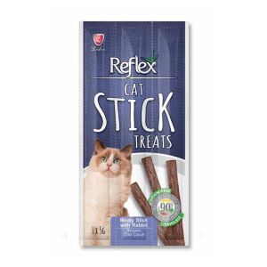 Reflex Tavşanlı Tahılsız Kedi Ödül Çubuğu 3x5gr
