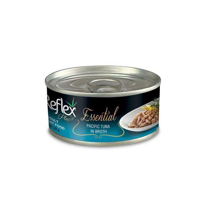 Reflex Plus Essential Pasifik Tuna Balıklı Yetişkin Kedi Konservesi 70gr