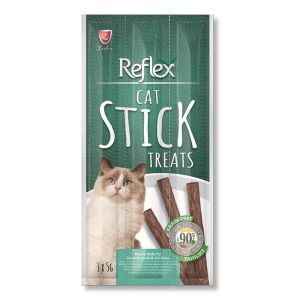 Reflex Cat Stick Kuzu Etli ve Kedi Otlu Kedi Ödül Çubuğu 3x5gr