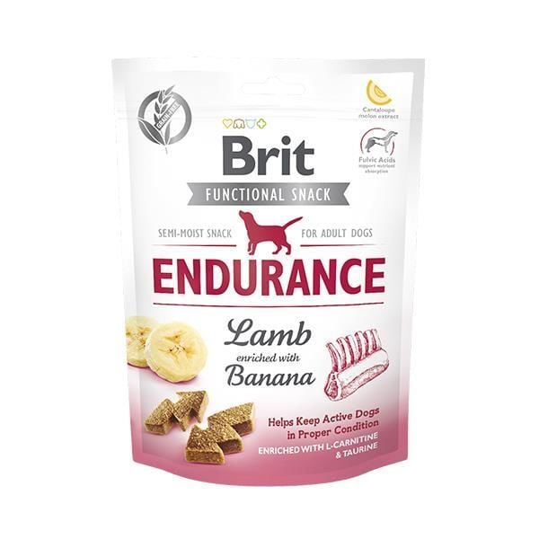 BRIT CARE DOG FUNCT. SNACK ENDURANCE LAMB 150GR