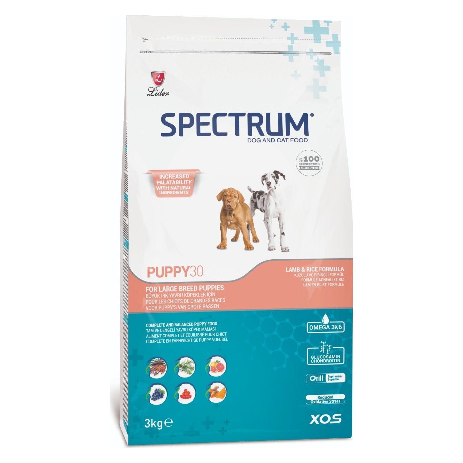 SPECTRUM LARGE BREED PUPPY KÖPEK MAMASI 3KG