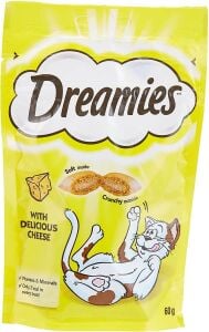 Dreamies Peynirli Kedi Ödül Maması 60gr