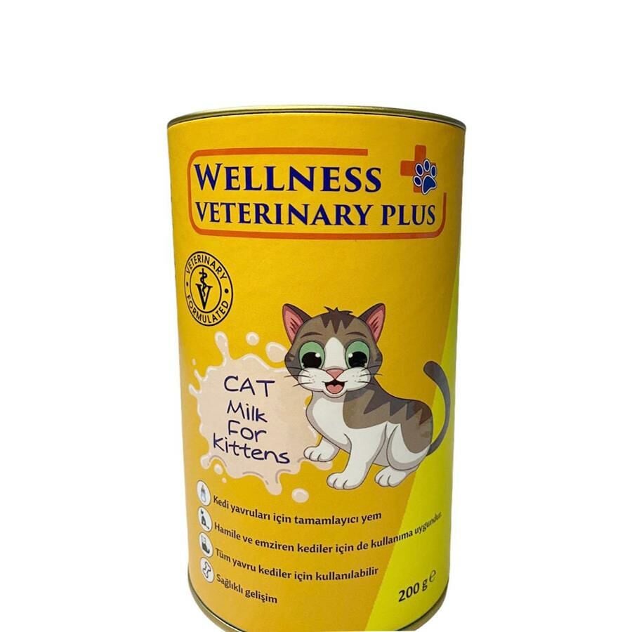 Wellness Veterinary Plus Kedi Süt Tozu 200 gr