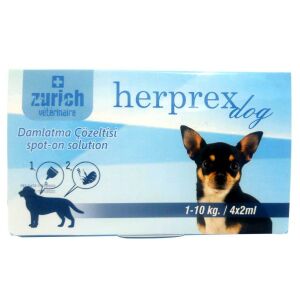 Zurich Herprex Dog Damlatma Çözeltisi 2ml (1-10kg) [TEKLİ]