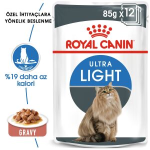 Royal Canin Gravy Ultra Light Diyet Yaş Kedi Maması 85gr