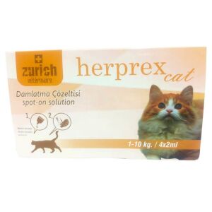 Zurich Herprex Cat Damlatma Çözeltisi 2ml (1-10kg) [TEKLİ]