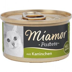 Miamor Pastete Tavşanlı Kedi Konservesi 85gr