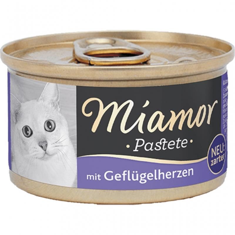 Miamor Pastete Yürekli Kedi Konservesi 85gr