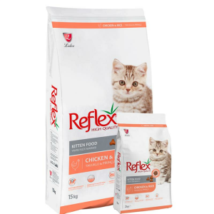 Reflex Tavuklu ve Pirinçli Kitten Yavru Kedi Maması 2kg