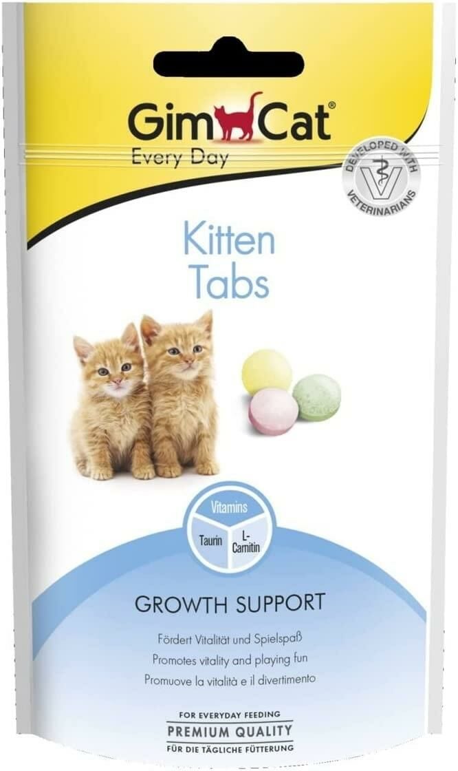 GimCat Kitten Tabs Yavru Kedi Ödül Tableti 40gr