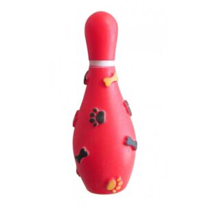Eastland Sesli Vinil Labut Köpek Oyuncağı Kırmızı 14cm