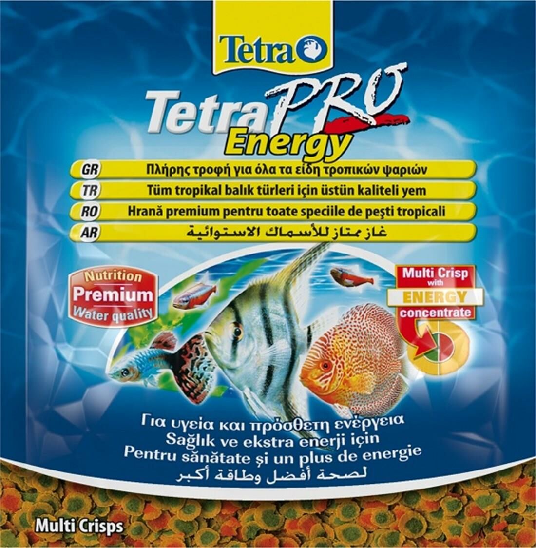 Tetra Pro Energy Crisps Ciklet Balık Yemi 12gr
