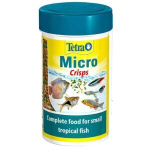 Tetra Micro Crisps - Ekstra Küçük Tropikal Balık Yemi 39 Gr/100 Ml
