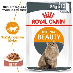 Royal Canin Intense Beauty Soslu Kedi Konservesi 85gr