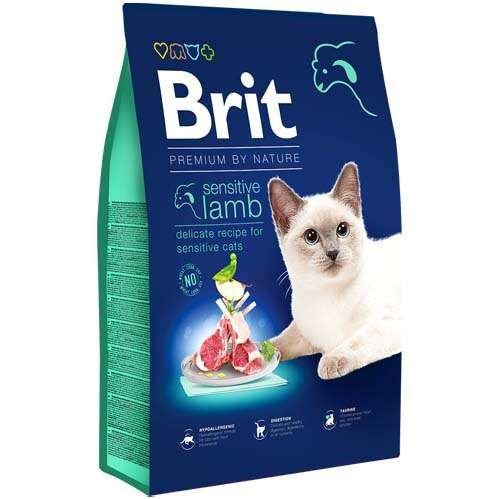 Brit Premium By Nature Sensitive Hassas Kuzulu Kedi Maması 8 Kg