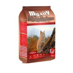 MY CİTY TAVUKLU YETİŞKİN KEDİ MAMASI 15 KG