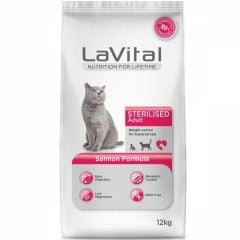 LA VİTAL STERİLİSED SOMON KEDİ MAMASI12 KG