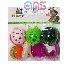 KP62687-6 DOBO PET SET OYUNCAK 6 LI