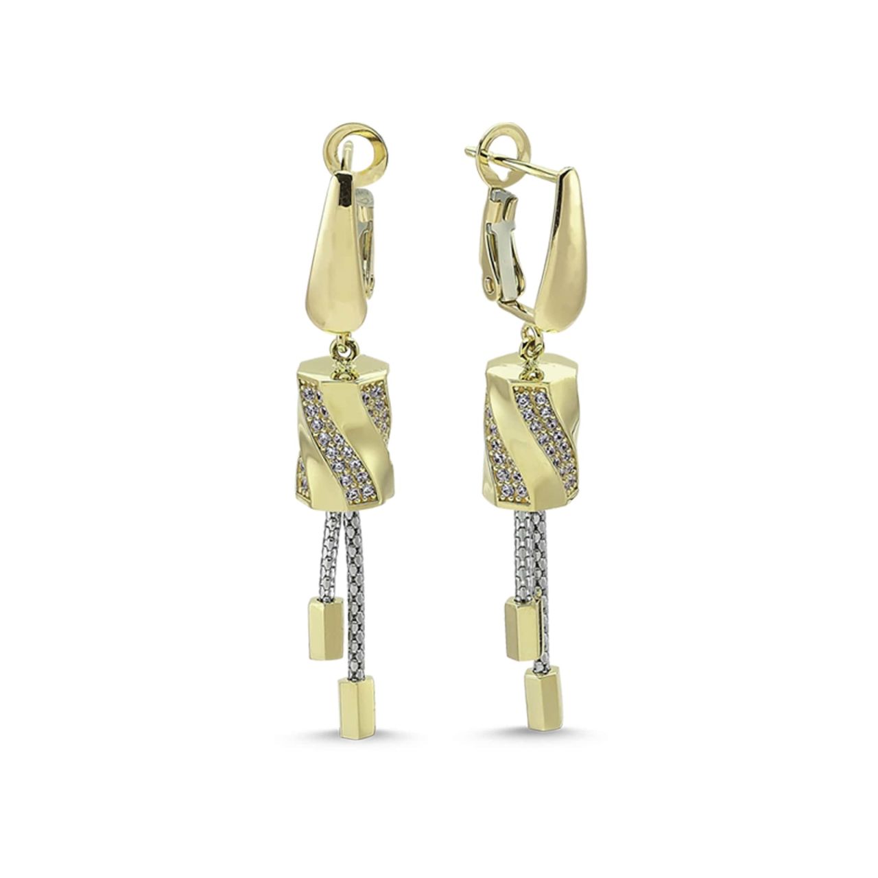 TSE 2098 is 7.80g Gold Earrings