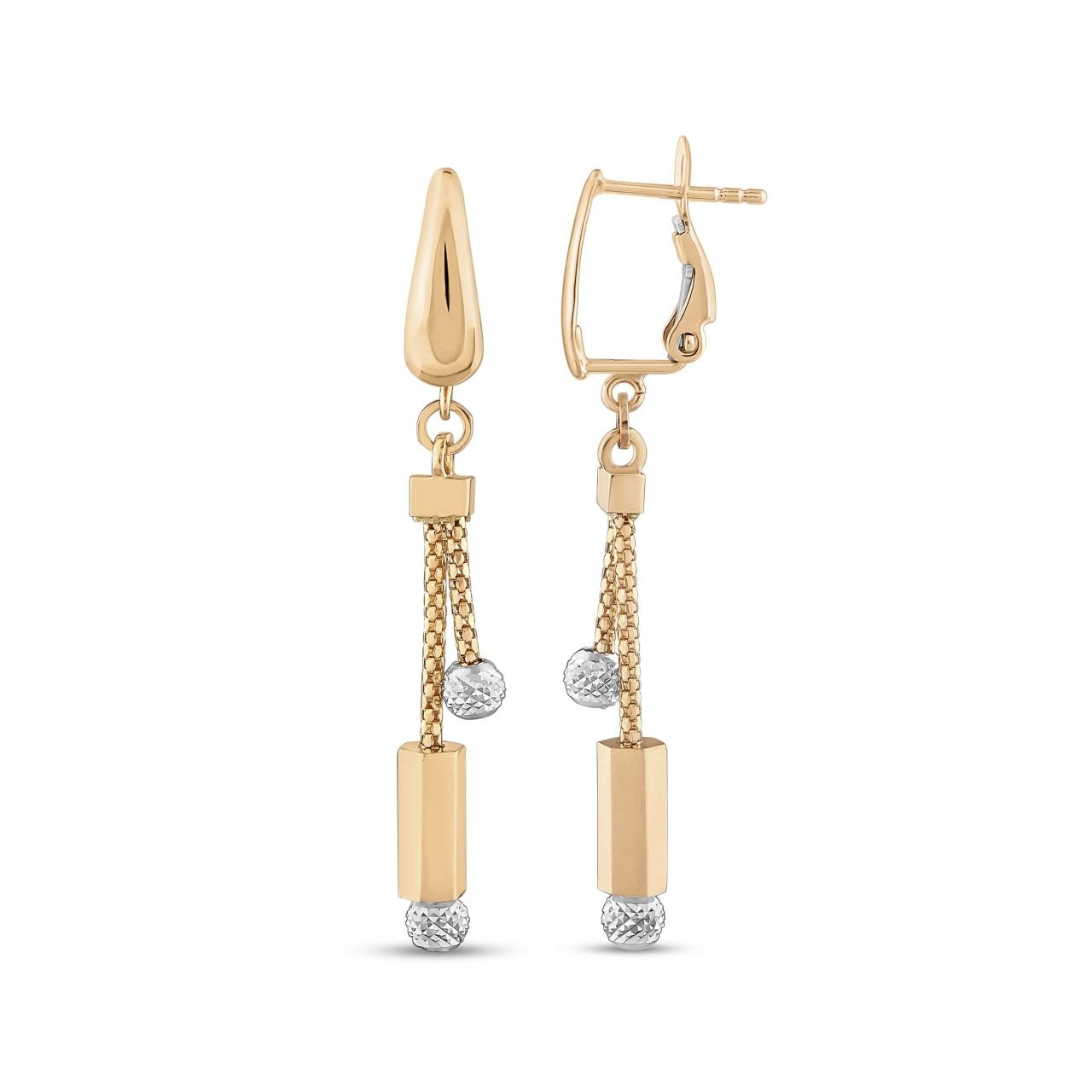 TS 2294 Gold Earrings 4g