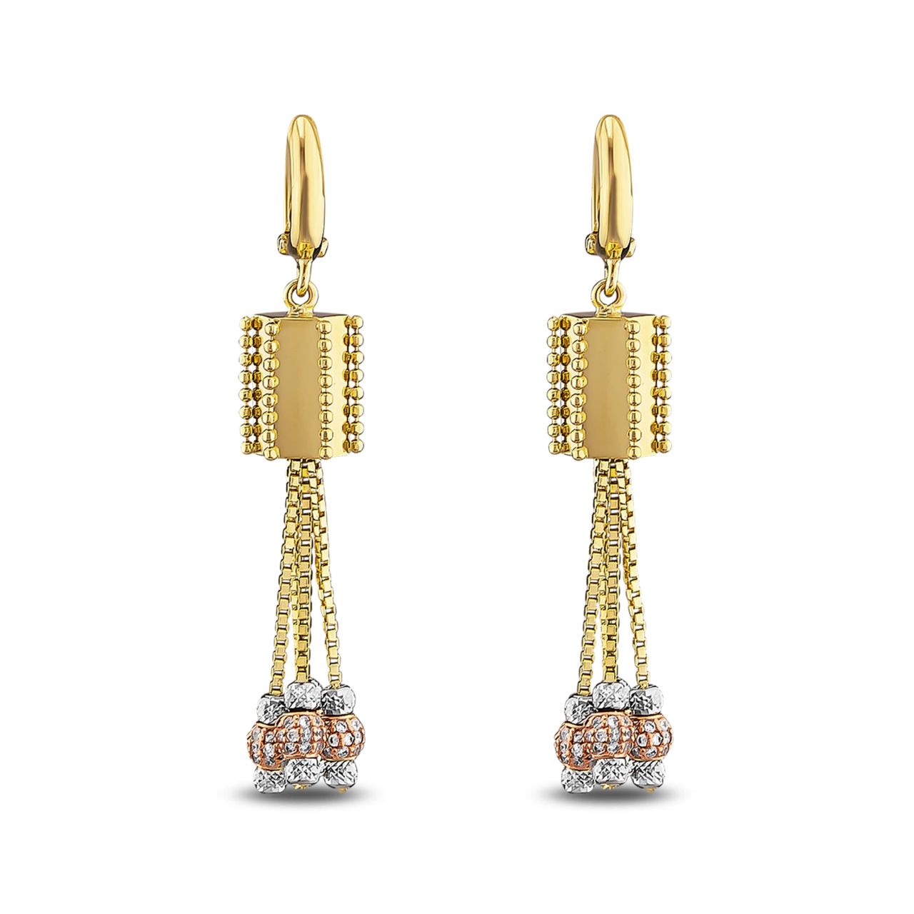 TSE 2058 Gold Earrings 6.80