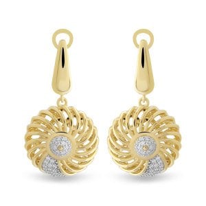 TSE 2073 7G is Gold Earrings