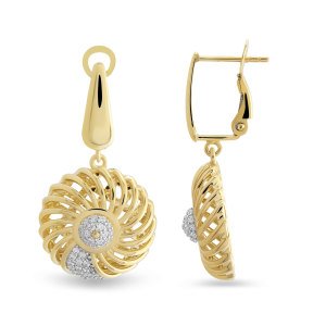 TSE 2073 7G is Gold Earrings