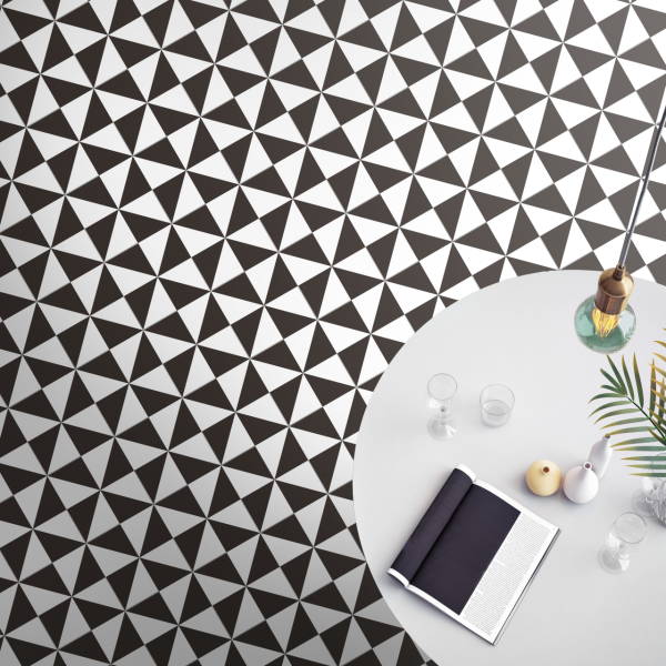 200X200 BREDA SIYAH BEYAZ K:10