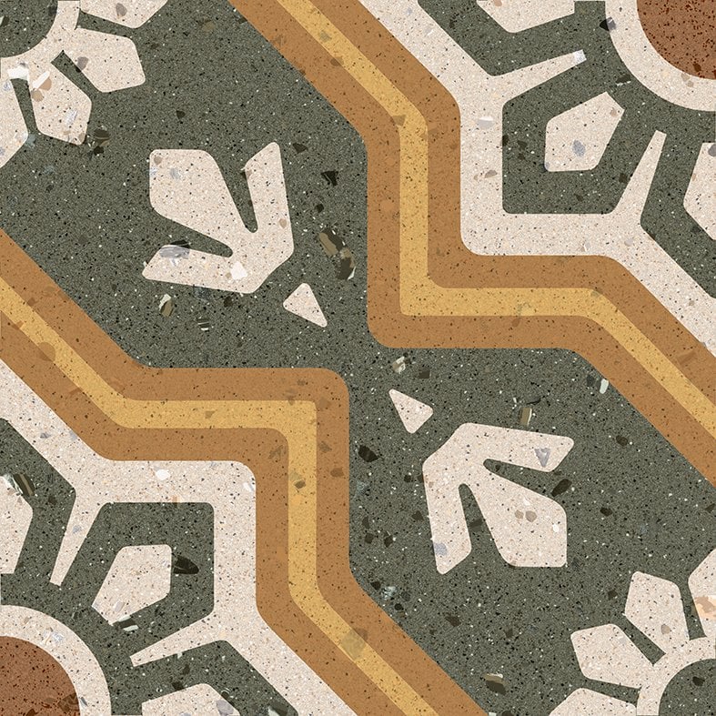 200X200 CASABLANCA YESIL MIX K:10