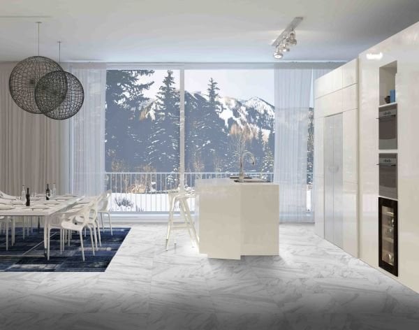 600X600 ONTARIO BEYAZ TAM PARLAK REKTIFIYE