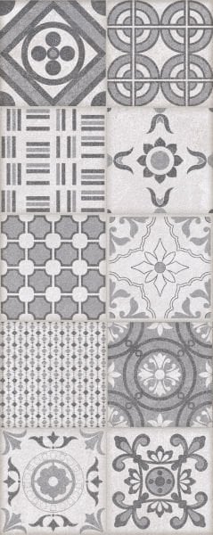 200X500 GENESIS PATCHWOR GRI