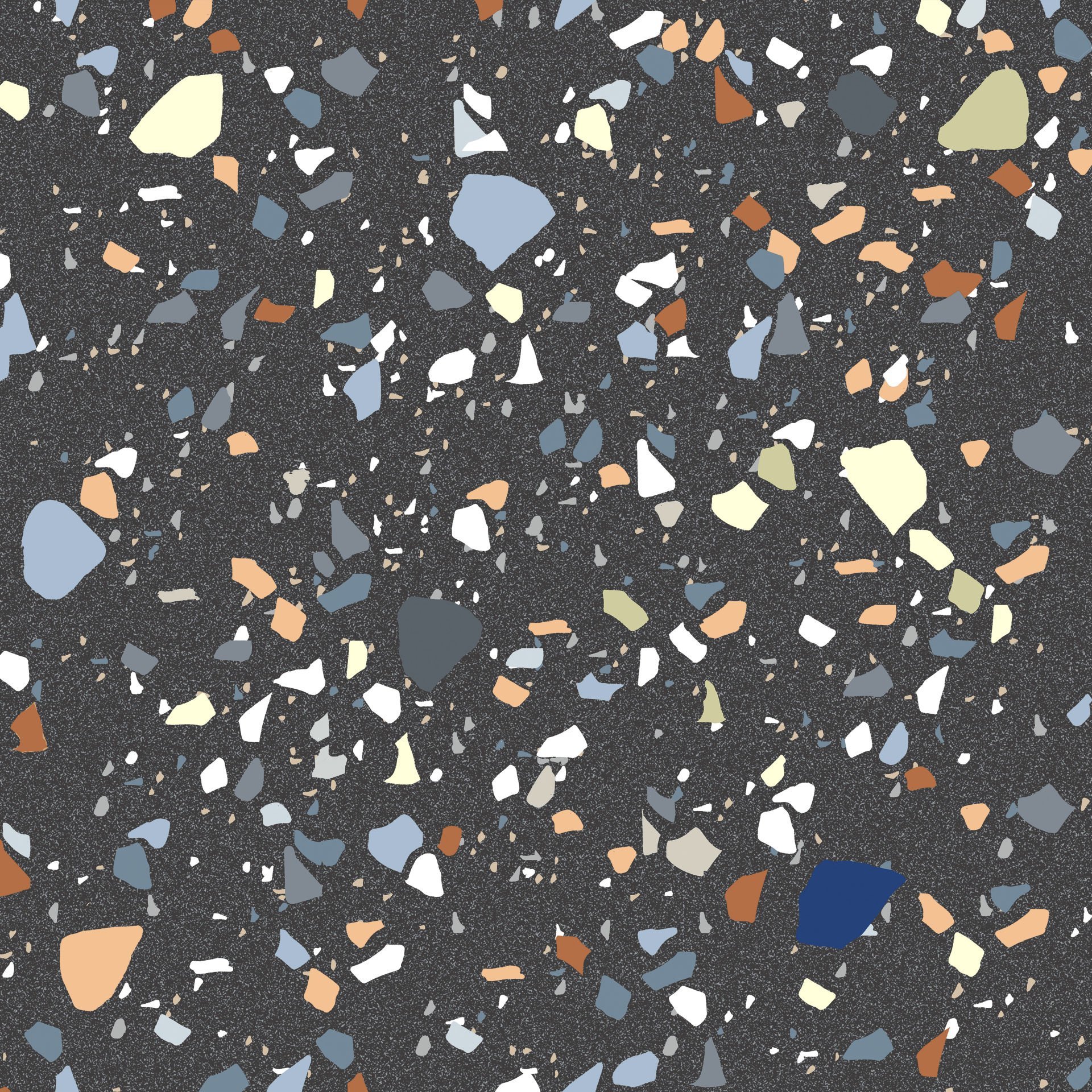 600X600 SOLO SIYAH TAM PARLAK REKTIFIYE