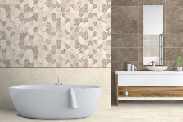 300X600 ALVA PUZZLE KAHVE DEKOR K:8