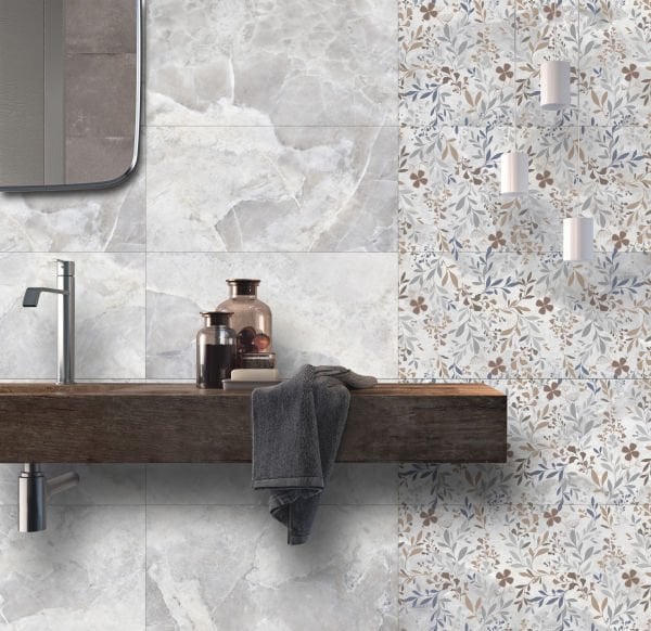 300X600 CRYSTALLINE BLOSSOMS DEKOR K:8